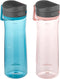 Contigo 2144909 Water Bottle, 24oz, Juniper & Pink Lemonade