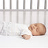 AirflowBaby Essential Mesh Crib Liner Essential Collection White 9? Fits Full-Size Four-Sided Slatted and Solid Back Cribs Anti-Bumper