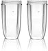 2PCS 32OZ Replacement Blender Cup For Nutribullet Replacement Parts 600W & Pro 900W Blender/Mixer