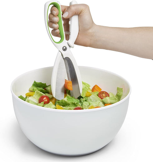 OXO Good Grips Chopped Salad Scissors, White/Green