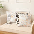 Throw Pillow Covers 18" x 18" Set of 4, Modern Square Cushion Covers Decorative Pillow Covers for Couch Sofa Bedroom Living Room
