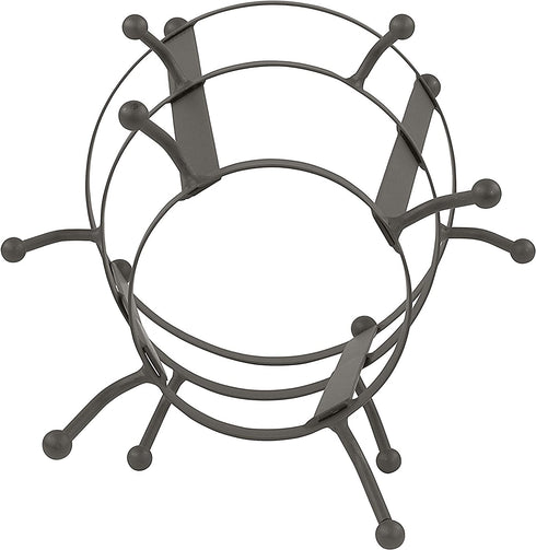 Spectrum Diversified 10676 Stripe 10 Mug Holder, Industrial Gray