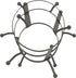 Spectrum Diversified 10676 Stripe 10 Mug Holder, Industrial Gray
