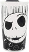 Silver Buffalo Disney Nightmare Before Christmas Jack with Bones Ceramic Travel Mug, 10 Ounces