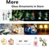 Sziqiqi Hanging Clear Glass Angel Candle Holders 4 Pcs for LED Tea Light and Tiny Air Plant Terrarium Container for Home Room Decoration Christmas Bautizo Ceremony Ornaments