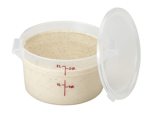 Cambro RFS2PP190 Translucent Rounds 2 qt