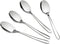 Kekow 12-Piece Stainless Steel Flatware Dinner Spoons, 8.18-INCH