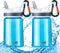 AceCamp Kids Water Bottle,Eastman Tritan Kids Water Bottle for School BPA Free Sports Water Bottle 12 Oz Portable Kids Water Bottle with Straw,2PK Set (kids, blue+blue)