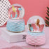 BREIS Snow Globes,Mermaid Snowglobes with Musical,LED Lights, Gifts for Girls,Birthday Christmas Festival Gift for 5-12 Year Old Girls (Pink)