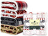 PAVILIA Christmas Plaid Blanket | Sherpa Fleece Flannel Throw Blanket | Christmas Plaid Warm Plush Microfiber Blanket for Couch Sofa | 60x80 Inches