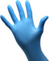 Safeguard Nitrile Disposable Gloves, Powder free, Food Grade Gloves, Latex Free, 100 Gloves, Blue