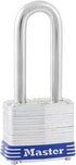 Master Lock 3DLH Outdoor Padlock with Key, 1 Pack
