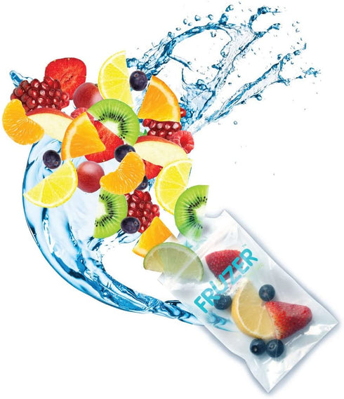 FRUZER Mini Disposable Fruit Infuser Bags, Clear, 50Ct Mini