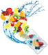 FRUZER Mini Disposable Fruit Infuser Bags, Clear, 50Ct Mini