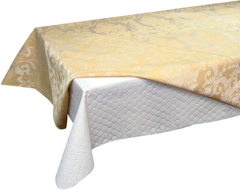 LAMINET Quilted Table Pad Backing - Cuts To Any Size and Shape - 52" x 70"