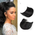 REECHO 4 inch Short Thick Hairpieces Adding Extra Hair Volume Clip in Hair Extensions Hair Topper for Thinning Hair Women 2 pack ColorNatural Black