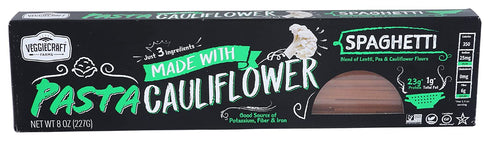 Veggiecraft Farms Spaghetti Pasta Made with Cauliflower, 8 OZ