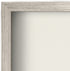 Americanflat 8.5x11 Shadow Box Frame in Drift wood with Soft Linen Back - Composite Wood with Polished Glass for Wall and Tabletop