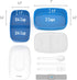 Bentgo Classic - All-in-One Stackable Bento Lunch Box Container - Modern Bento-Style Design Includes 2 Stackable Containers, Built-in Plastic Utensil Set, and Nylon Sealing Strap (Blue)