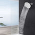 Sooreally Rain Shower Head High Pressure, 8 Inch High Flow Rainfall Showerhead, Awesome Shower Experience Even at Low Water Flow, Easy Cleaning, Swivel Spray Angle, Modern Style, Chrome Finish
