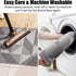 Indoor Doormat 20"x 32", Absorbent Front Back Door Mat Floor Mats, Rubber Backing Non Slip Door Mats Inside Mud Dirt Trapper Entrance Front Door Rug Carpet, Machine Washable Low Profile-Grey Geome