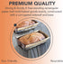 Paper Loaf Pan, Disposable Paper Baking Loft Mold 25ct, All Natural, Recyclable, Microwave Oven Freezer Safe, Providing Beautiful Display for Baked Goods (6"x 2.5"x2")
