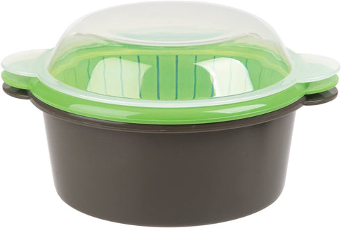 Progressive International Microwave Mini Steamer, Gray