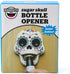 BigMouth Inc. Sugar Skull Bottle Opener Hilarious Wall Mounted Bottle Opener, Fun Home Bar Accessories Makes a Great Gift Idea