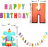 Aerfoyun Safari Birthday Decorations, Jungle Theme Party Supplies with a Happy Birthday Banner and Balloon Pump, Garland Balloon Animal Kit for Baby Shower Decor