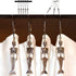 ZILucky 12Pcs Mermaid Skeleton Shower Curtain Hooks Halloween Decorative Home Bathroom Decor Rustproof Skeletons Shower Curtain Rings (Mermaid Skull Silver)
