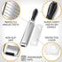 GRACE & GRIND Lemon Zester Grater for Kitchen Accessories - Premium Stainless Steel Grater for Parmesan Cheese, Citrus, Garlic, Carrot, Vegetables and Fruits with Non Slip Handle and Cover