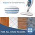 Flammi 8 Pack Steam Mop Pads for PurSteam ThermaPro 10-in-1 Steam Mop Washable Reusable Pads