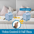 Kids Alarm Clock with Dinosaur, Digital Alarm Clock for Kids Bedroom, Cute Bedside Clock Children's Sleep Trainier, Wake Up Light and Night Light with USB for Boys Girls Birthday Gifts. (Blue)