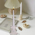 MejaTec Candlestick Holders, 6PCS Taper Candle Holders, Clear Glass Taper Candlesticks for Party, Wedding, Birthday, Dinning Room and Home Decoration (6, Clear Glass)