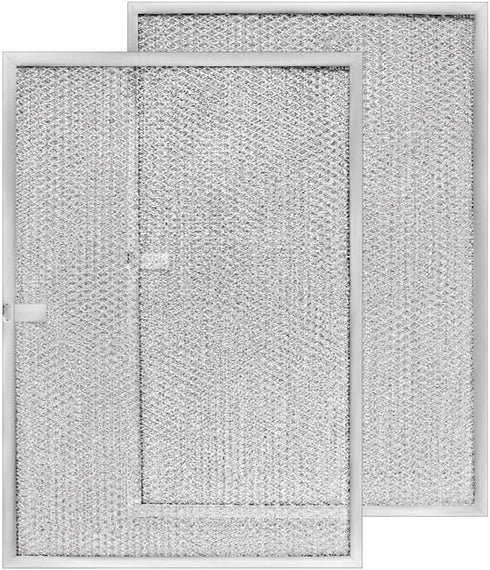 Broan Model BPS1FA36 Range Hood Filter 11-3/4" X 17-1/4" X 3/8" Replacement for NuTone Allure 36" WS1 and Broan QS1 36-Inch Filter Aluminum (2-Pack)