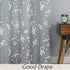 Central Park Gray Kids Curtains Light Filtering Soft Microfiber Window Panels for Boys and Girls Nursery Bedroom Space Planet Theme with Grommets Window Treatment Drapes, 42 x 54 Inch, Set of 2 Panels