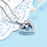 EternityMemory Horse in My Heart Stainless Steel Cremation Jewelry Necklace Urn Keepsake Pendant +Box+Fill Kits