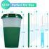 Color Changing Cups Tumblers with Lids & Straws for Kids - 7 Reusable Plastic Bulk Tumblers 12oz Cold Cup Tumbler Set for Kids
