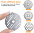 Gogmooi 10 Pcs Kitchenaid Meat Grinder Blade, Meat Grinder Parts Blades, Stainless Steel Food Grinder Accessories, Meat Grinder Attachment for Size 5 Stand Mixer and Meat Grinder Accessories