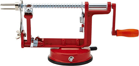 Farberware Apple Peeler, Slicer and Corer, Small, Red