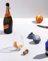 W&P Peak Silicone Sphere Ice Mold w/ Cover | Charcoal | Easy to Remove | Round Cocktail Whiskey Drink Ice Maker | Food Grade Premium Silicone | Dishwasher Safe, BPA Free