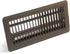 Accord ABFRBR410 Floor Register with Louvered Design, 4-Inch x 10-Inch(Duct Opening Measurements), Brown