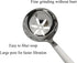 NAJMECHOY 2 Pieces Slotted Spoon and Soup Spoon 304 Stainless Steel Thicken , Serving Spoons, Mirror Finish