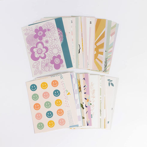 Artivo Danish Pastel Wall Collage Kit for Aesthetic Pictures, Danish Pastel Room Decor, Teen Wall Decor, Girls Room Decor, Pastel Aesthetic Collage Kit