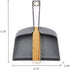 Full Circle Clean Team Brush & DustPan Set, White & Grey