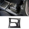 crosselec Carbon Fiber Central Control Gear Shift Panel Trim Fit for Dodge Charger 2015+ (Black)
