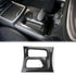 crosselec Carbon Fiber Central Control Gear Shift Panel Trim Fit for Dodge Charger 2015+ (Black)