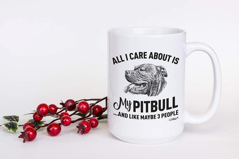 Pitbull Mom Gifts Mugs For Christmas Women Men Dad Decor Lover Decorations Stuff I Love Pitbull Coffee Accessories Talking Art Apparel Funny Birthday Gift Home Supplies Products Dog Coffee Cup Mugs