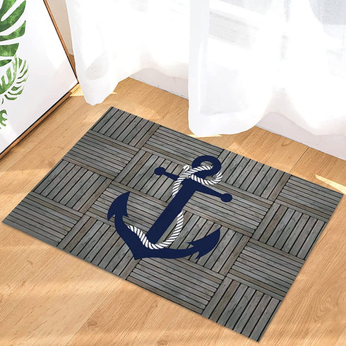Doormats Entrance Rugs Sketch Beach Coco Entryway Door Mats Nature Hand Painted Floor Mats Apartment Office Front Door 23.6 x 15.7 inches
