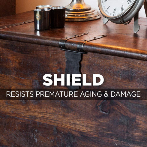 Weiman Wood Cleaner and Furniture Polish Spray - 16 Fluid Ounce (Microfiber Cloth)